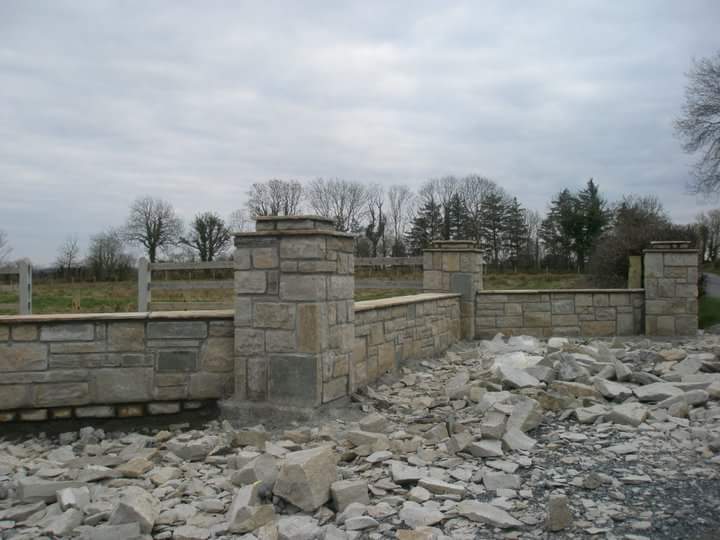 stone walls