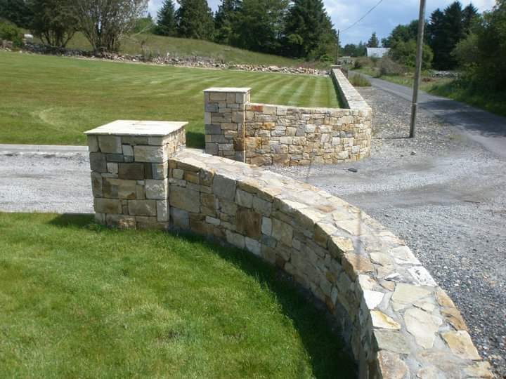 stone walls