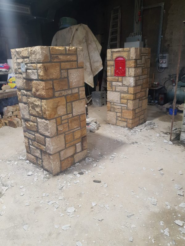 LEITRIM SANDSTONE CARAMEL COLOUR MORTAR BED
